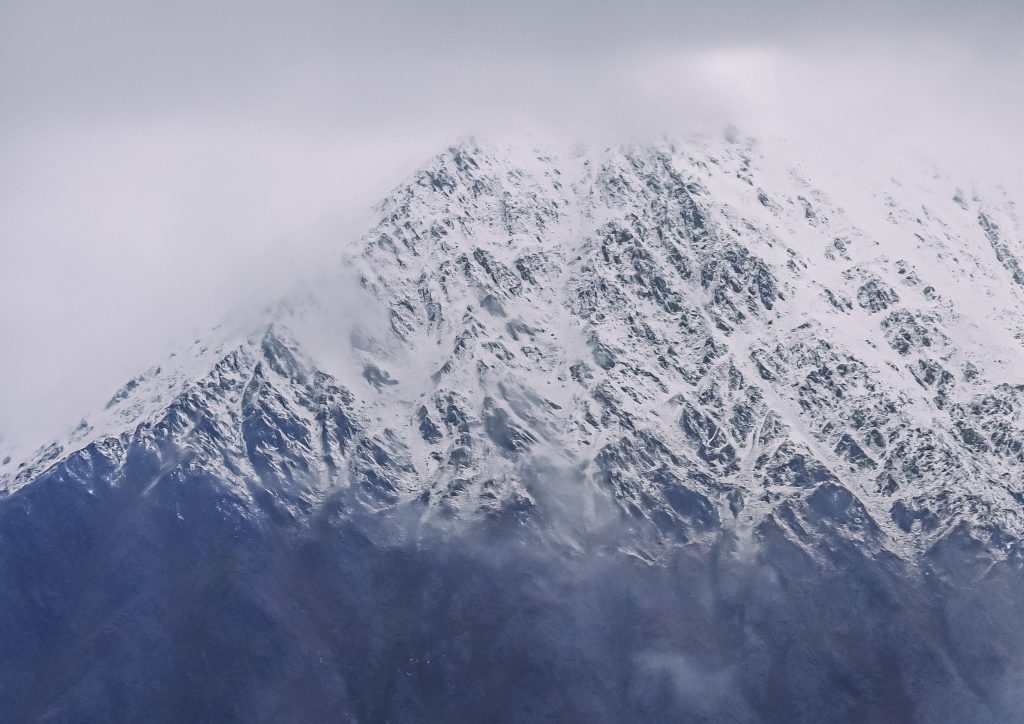 the Chugach Mountain rage close to Anchorage Alaska